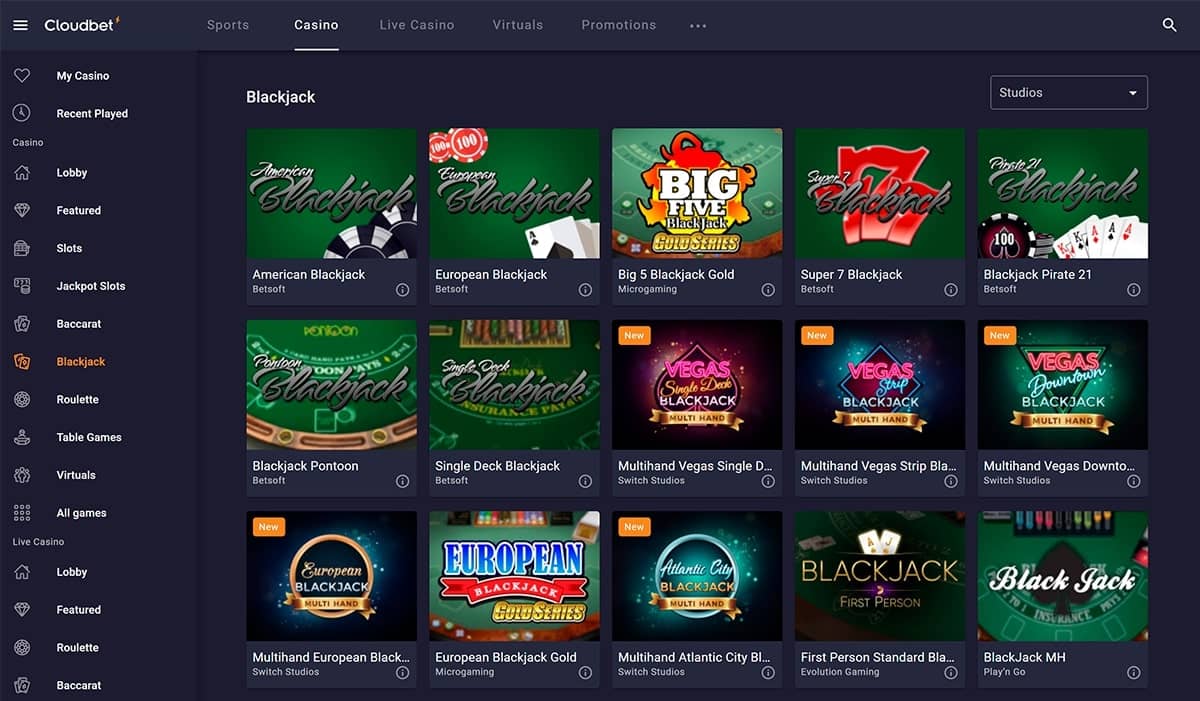 bitcoin blackjack sites