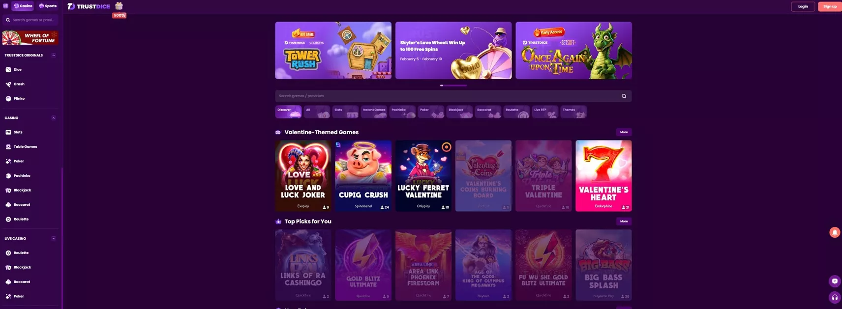 TrustDice Review: Casino