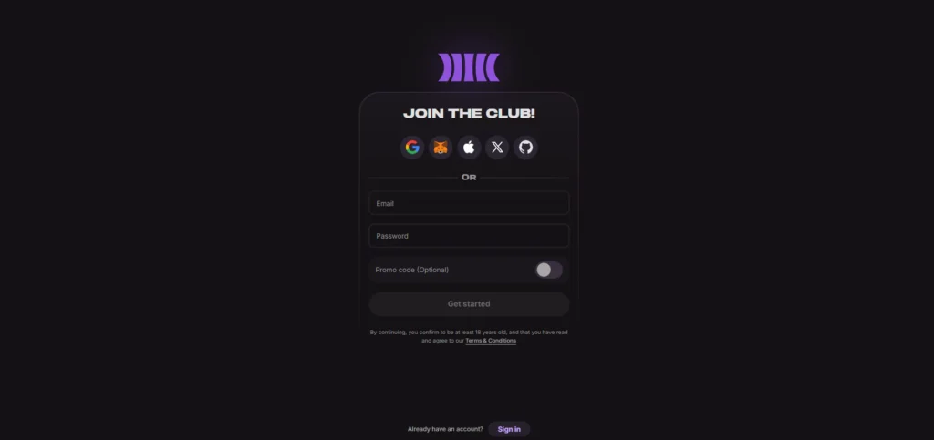 Cloudbet Review: Registration