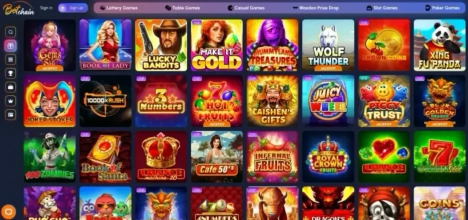 BetChain Review: Casino