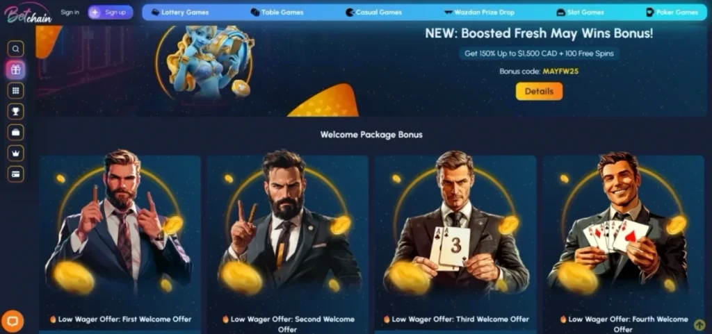 BetChain Review: Promotions