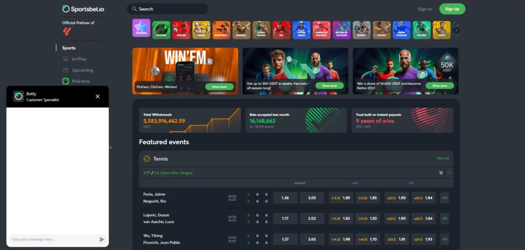 Sportsbet.io Review: Customer Service