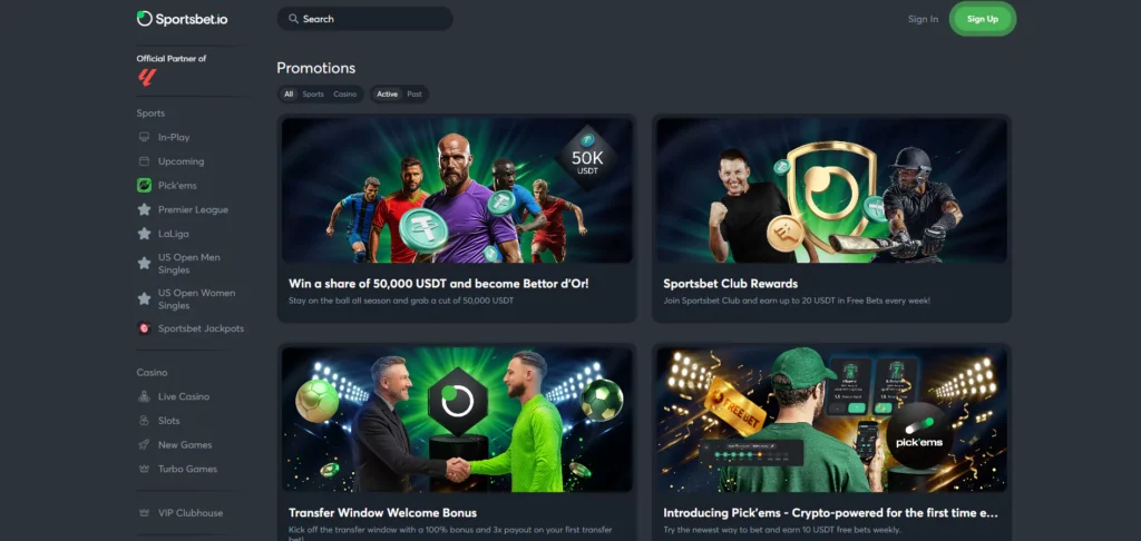 Sportsbet.io Review: Bonuses and Promotions