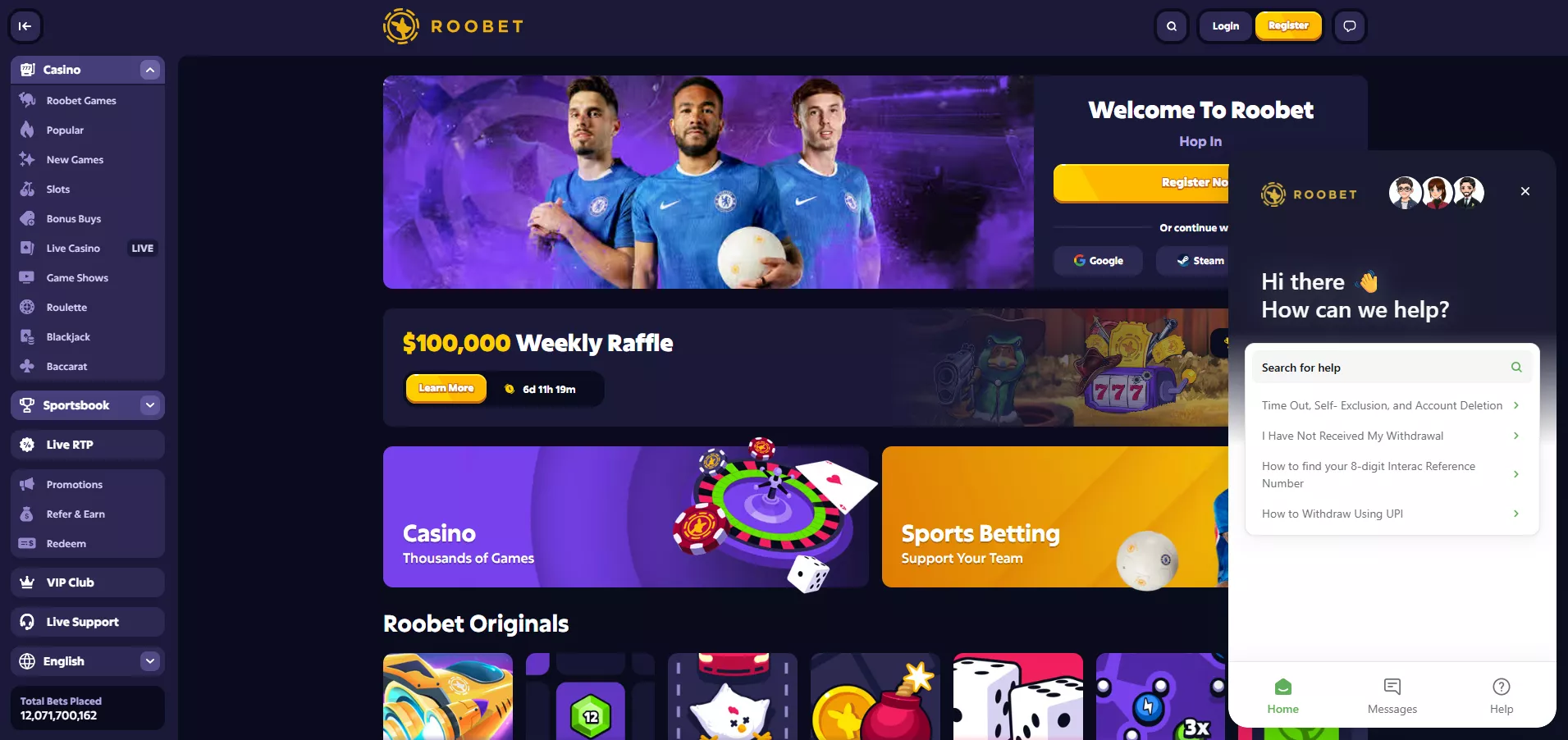 Roobet Review 2026 | 4.4/5 Rating