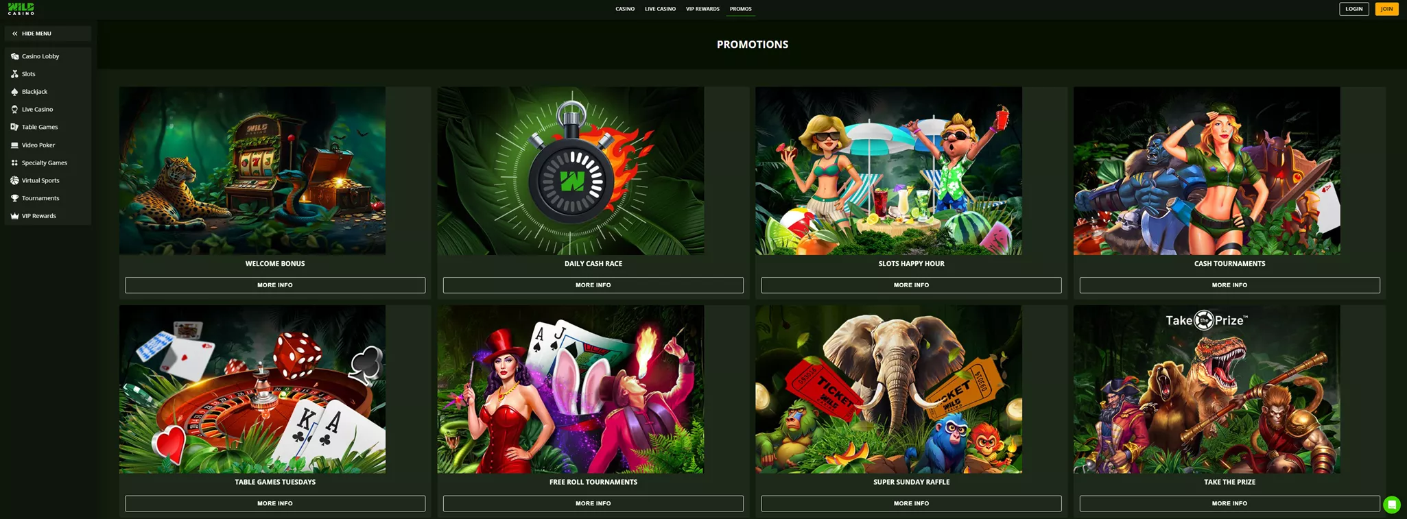 Wild Casino Review: Bonuses and Promotions