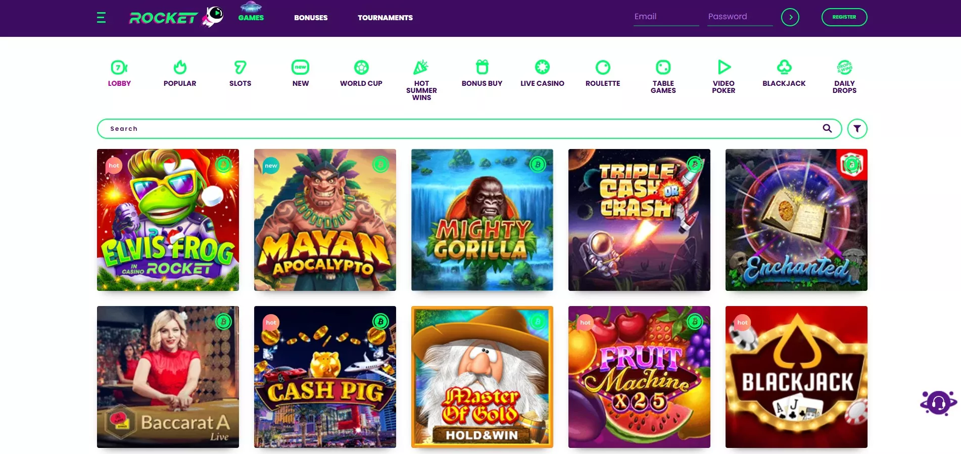Casino Rocket Review: Casino