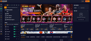 Bitsler sportsbook review sports betting section screenshot