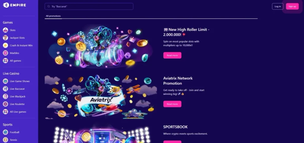 Empire.io Review: Promotions