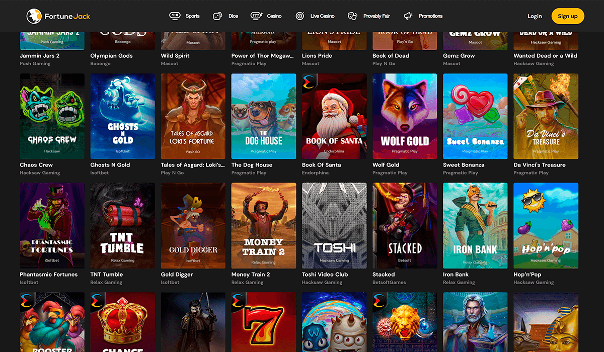 Visit FortuneJack