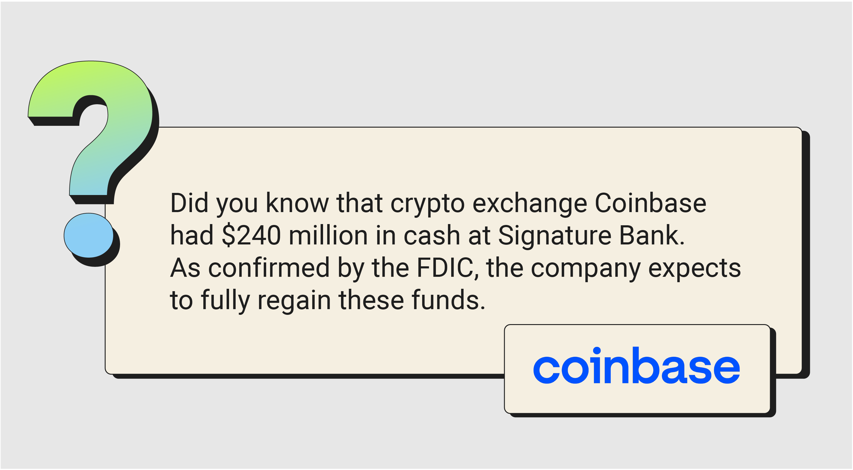 Coinbase and Signature