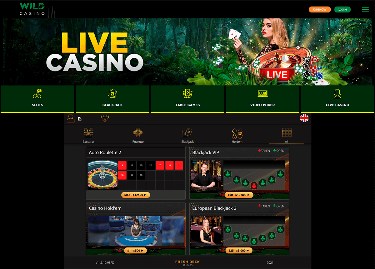 Visit Wild Casino