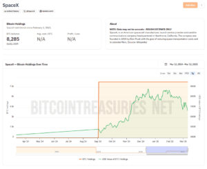 SpaceX Bitcoin portfolio