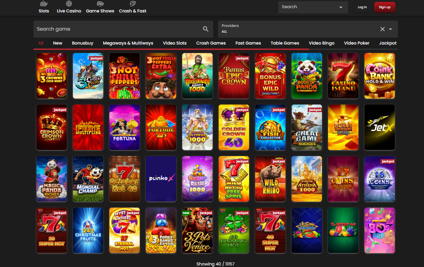 casinostars review slots screenshot