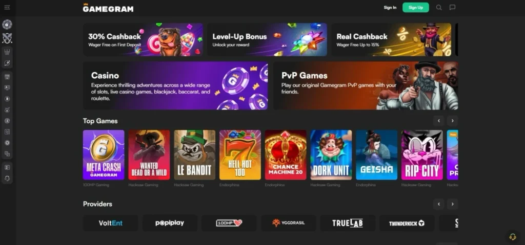 GameGram Review: Homepage