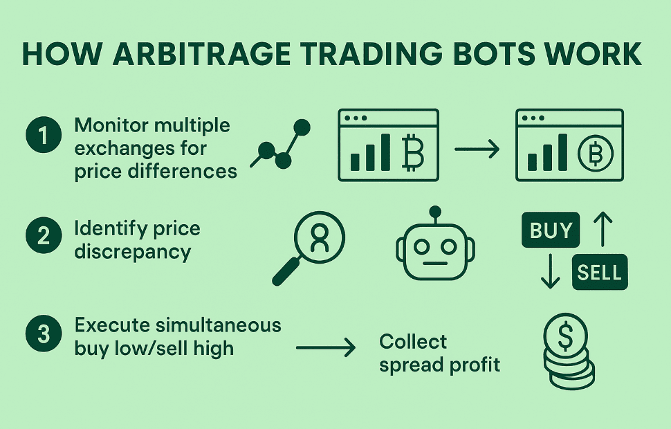 How arbitrage trading bots work