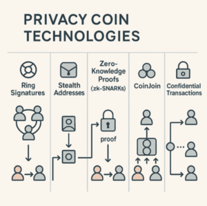 Privacy coin technologies