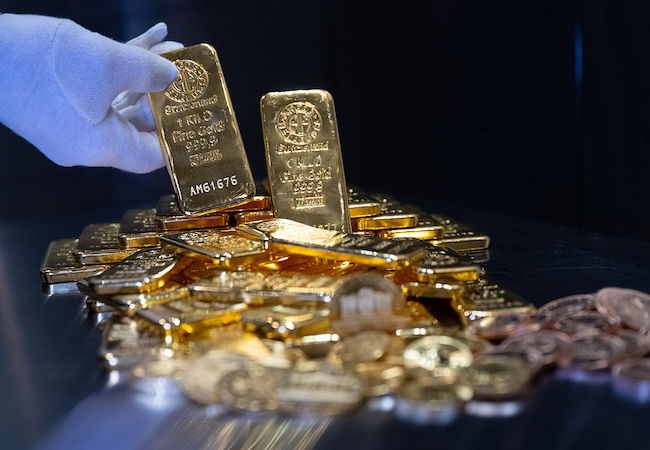 Gold bars
