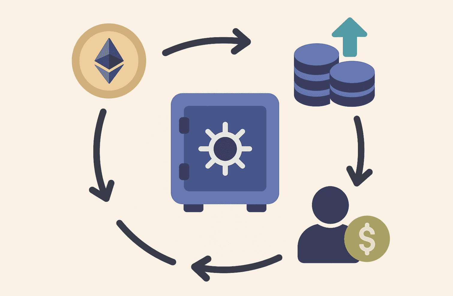 How auto-compounding vaults work in DeFi