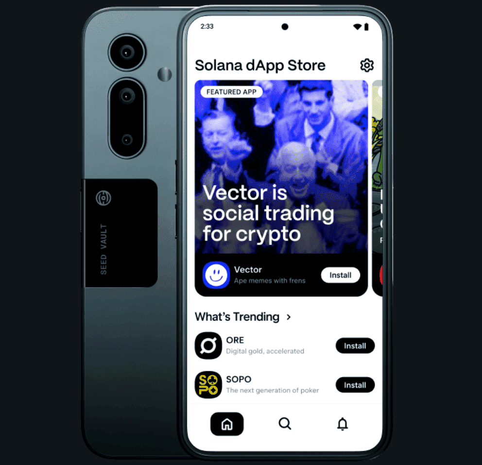 Solana Seeker smartphone