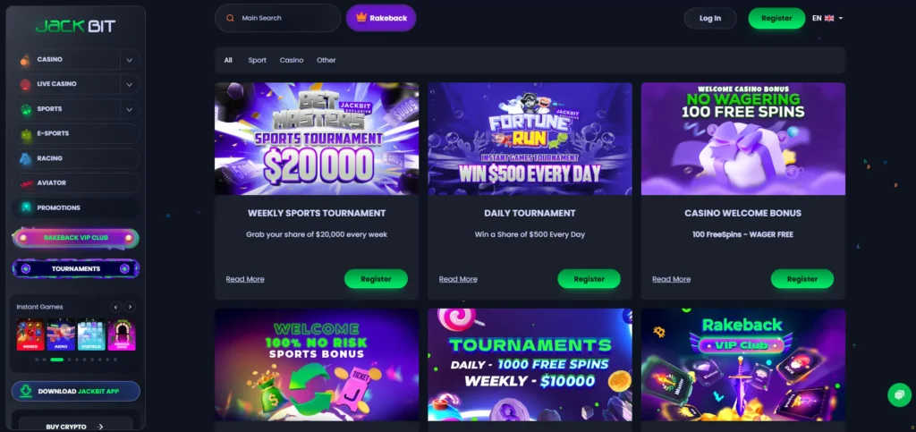 Jackbit Promo Codes: Bonuses and Promotions