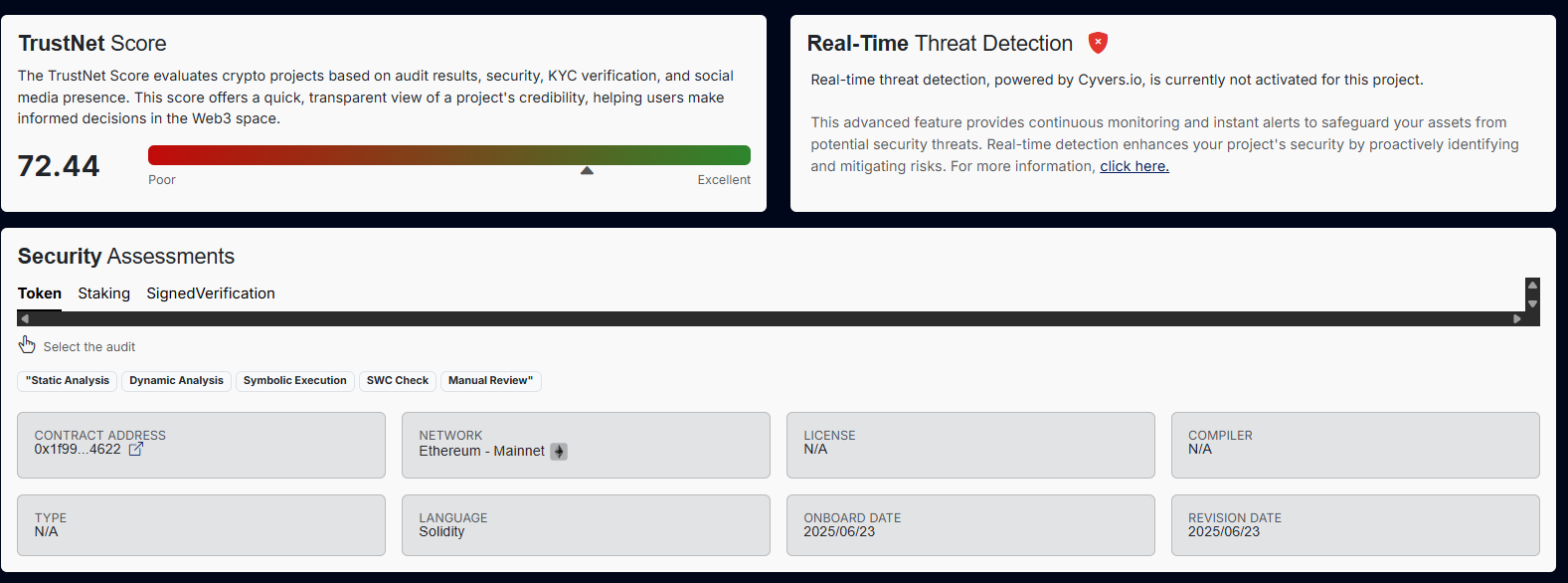 DeepSnitch SolidProof audit
