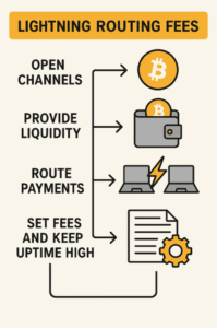 Bitcoin lightning routing fees explained