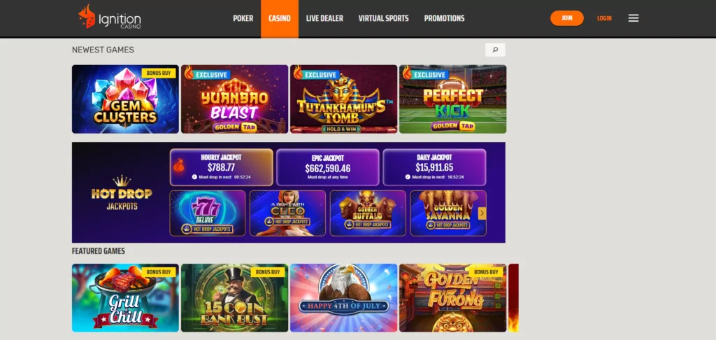 Ignition Casino Promo Code: Casino
