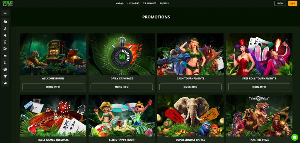 Wild Casino Promo Code: Bonuses and Promotions