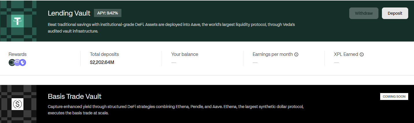 XPL staking returns