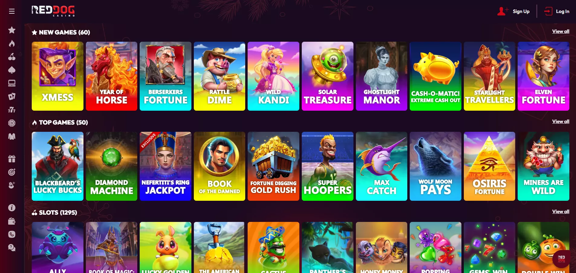 Red Dog Casino Review: Casino