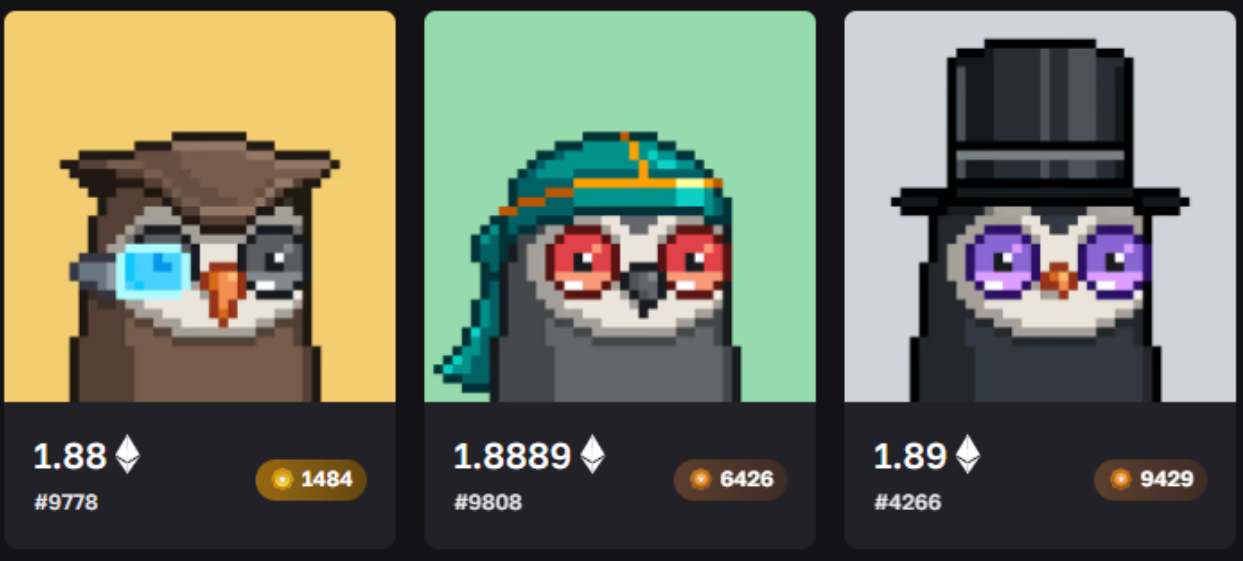 Moonbirds NFT collection