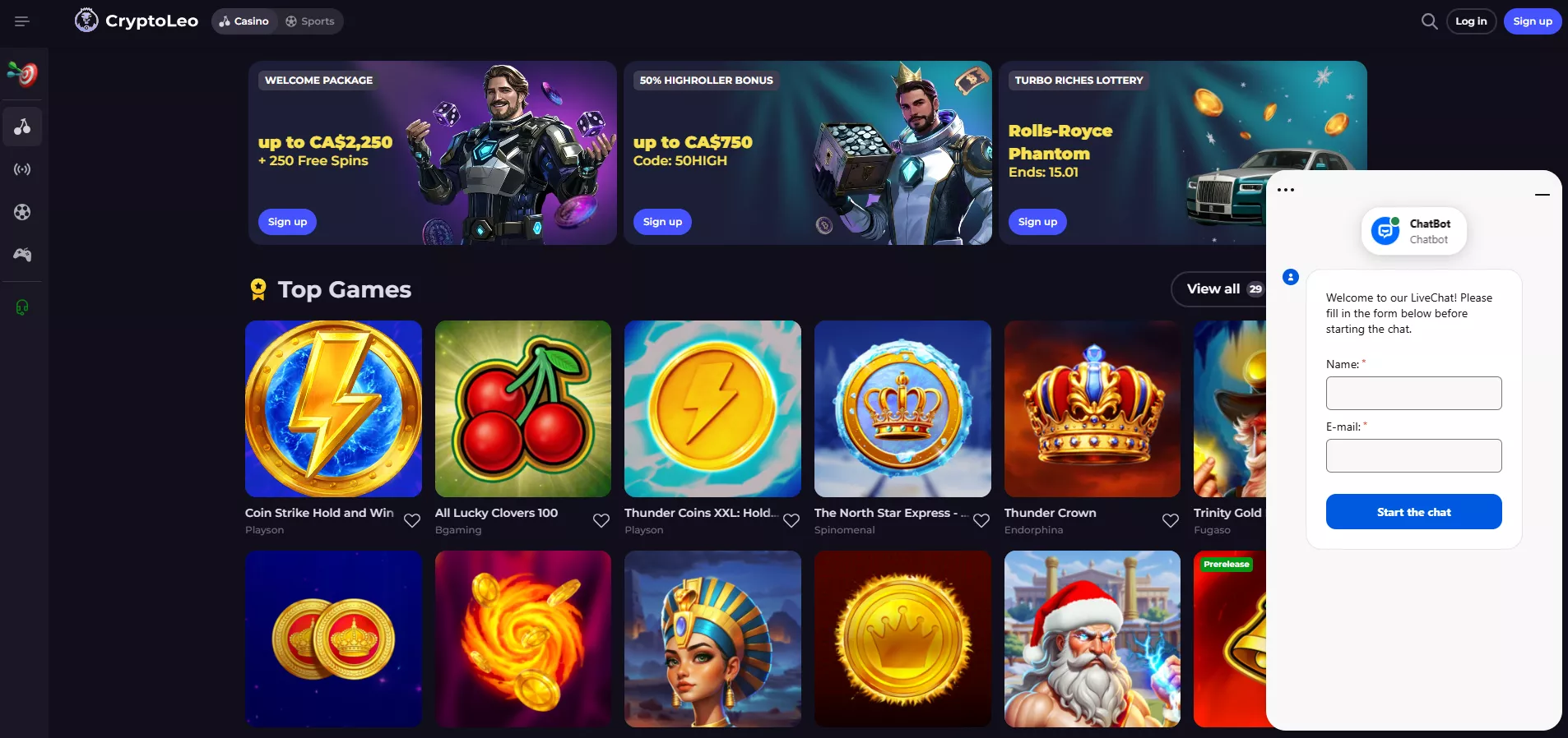 CryptoLeo Review: Customer Support