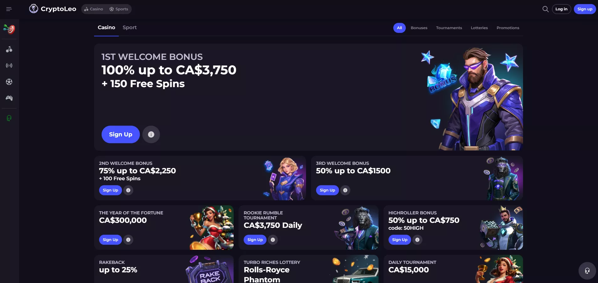 CryptoLeo Review: Bonuses and Promotions