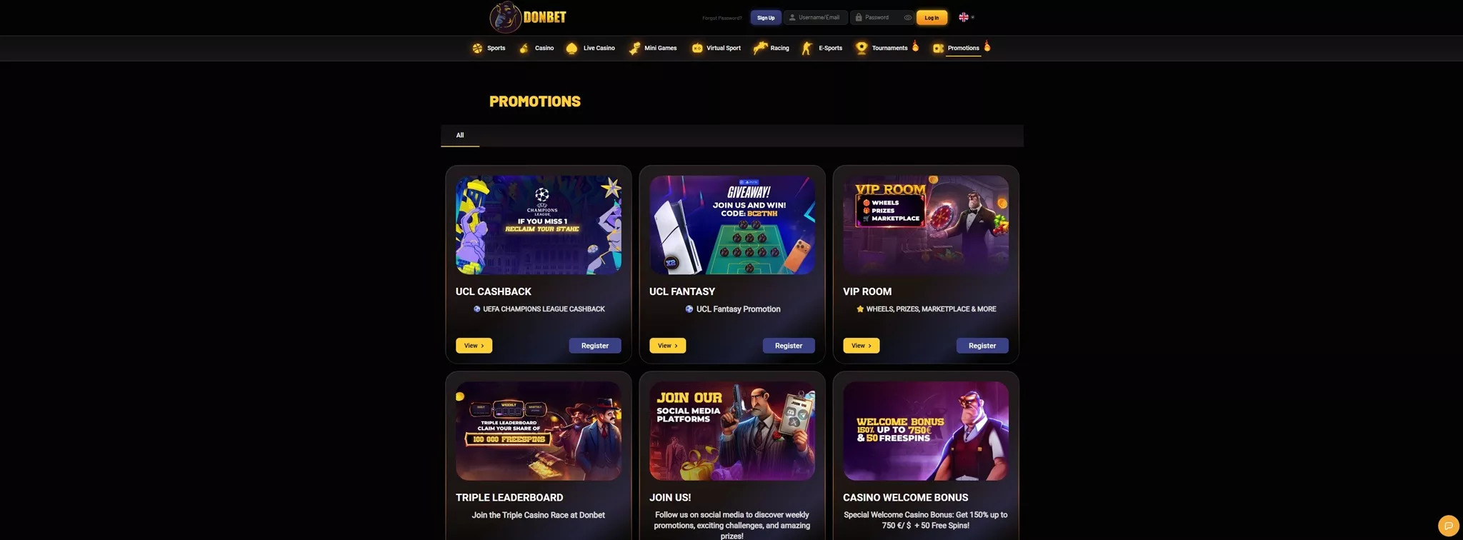 Donbet Review: Bonuses and Promotions
