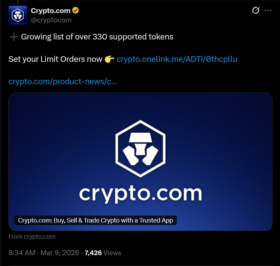 crypto.com supported coins