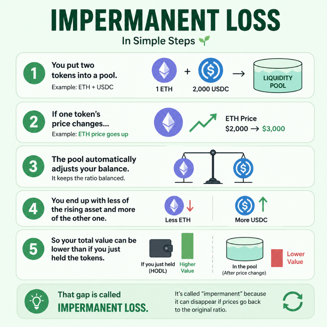 impermanent loss in Defi