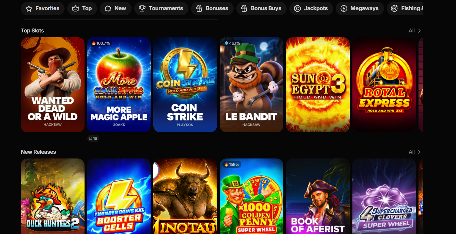 parimatch review slots screenshot